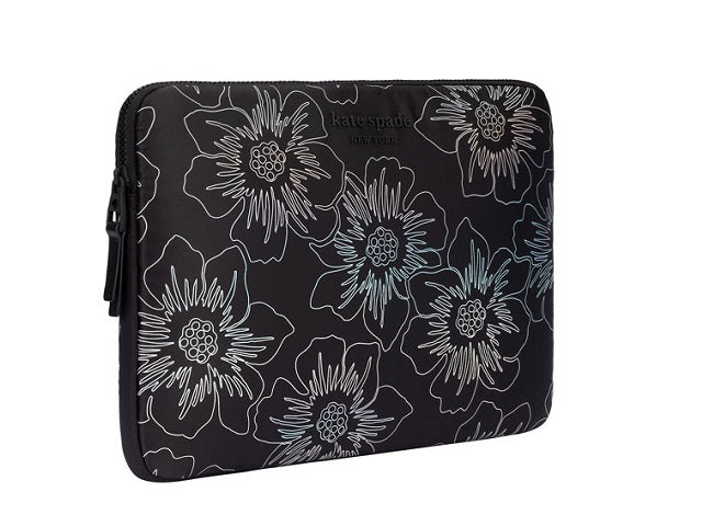 KSNY Puffer Sleeve up to 14 Laptop - Hollyhock Iridescent