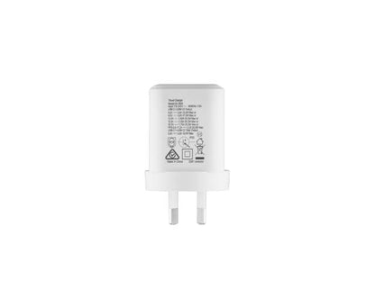 3sixT Wall Charger GaN 35W USB-C PD x2 - White
