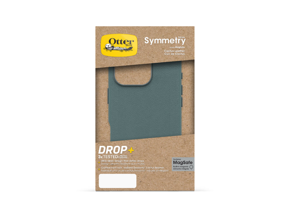 OtterBox Symmetry Cactus Leather - iPhone 16 Pro - Green