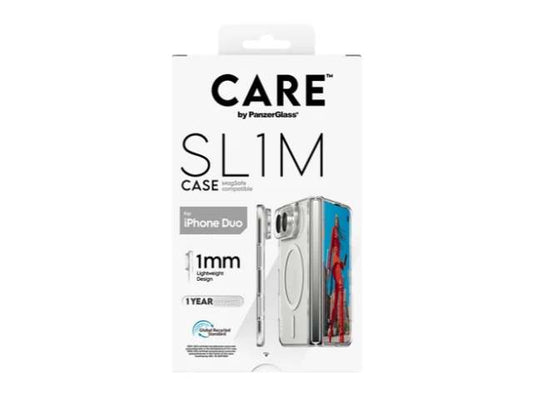CARE by Panzer Slim Case (MS) - iPhone Duo- Clear