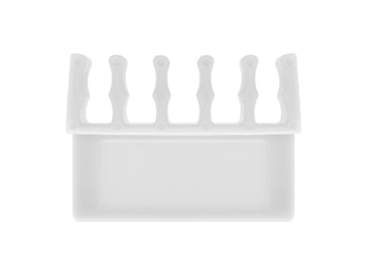 Goobay Cable Management 5 Slots Plastic  white