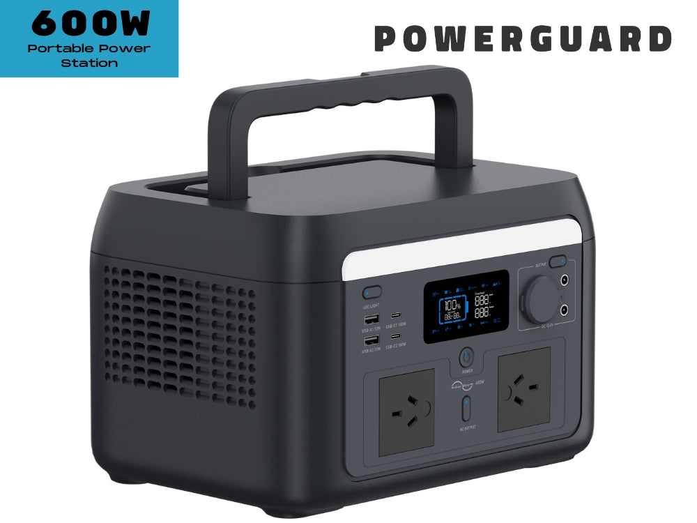PowerGuard Power Station 600W/512Wh