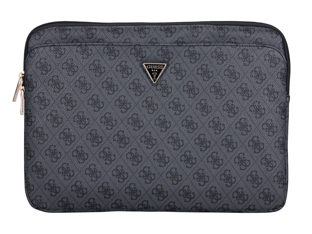 Guess 4G Zipper Pocket -  Laptop Sleeve 14-inch - Black