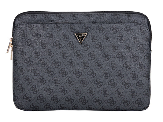 Guess 4G Zipper Pocket -  Laptop Sleeve 14-inch - Black