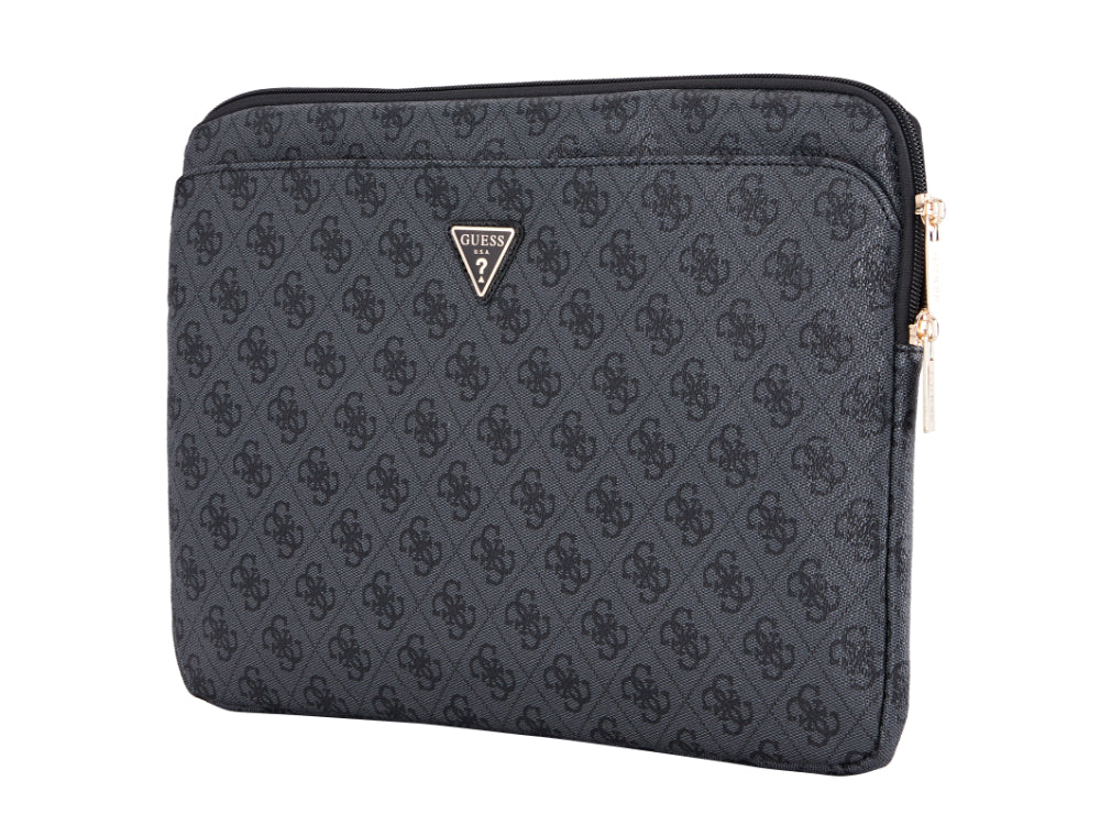 Guess 4G Zipper Pocket -  Laptop Sleeve 14-inch - Black