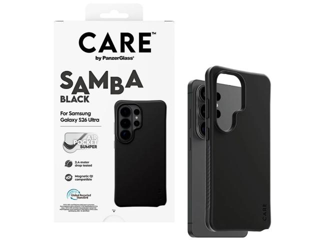 CARE by Panzer Samba (MS) - Samsung GS26 Ultra - Black