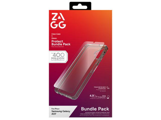ZAGG SP+Case Bundle pack - Samsung A07