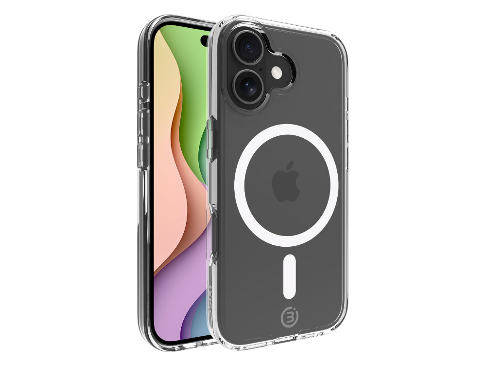 3sixT EverClear+ - iPhone 17 - (RC)(MS) Clear/Clear