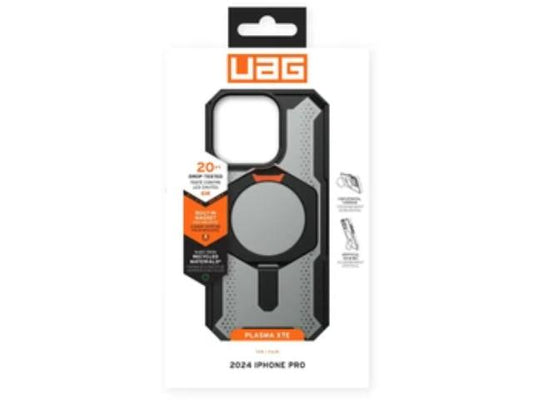 UAG Plasma XTE Magsafe - iPhone 16 Pro - Black/Orange
