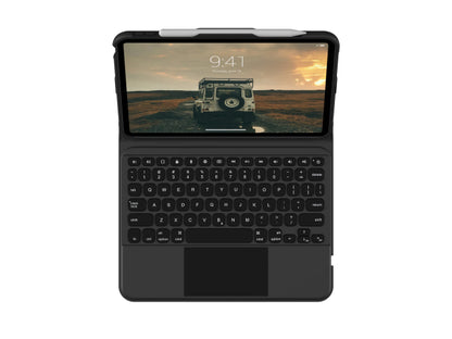 UAG Rugged BT Keyboard w Trckpd - iPad 10.9/11 Gen 10/A16