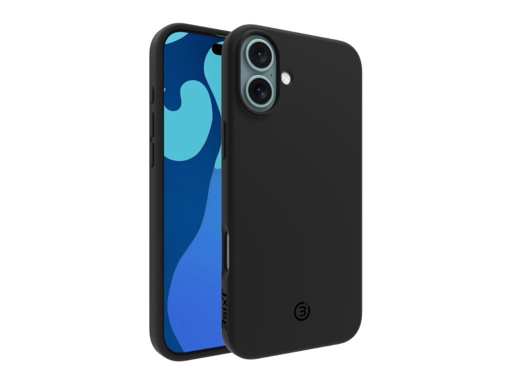 3sixT PureFlex+ Silicone - iPhone 16 Plus - (MS) Black