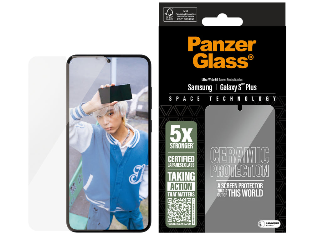 PanzerGlass® Ceramic Screen Protector - Samsung GS25+