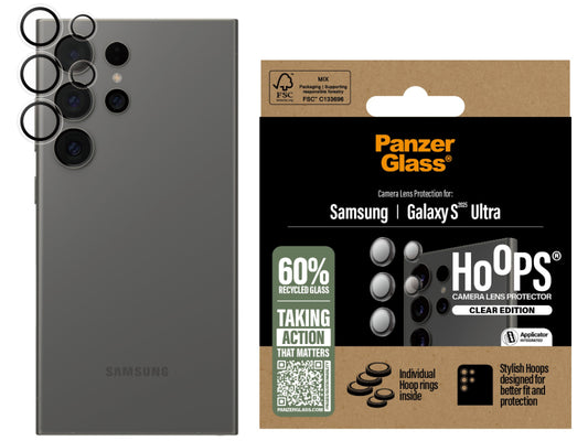 PanzerGlass Hoops Lens Protector-Samsung GS25 Ultra - Clear