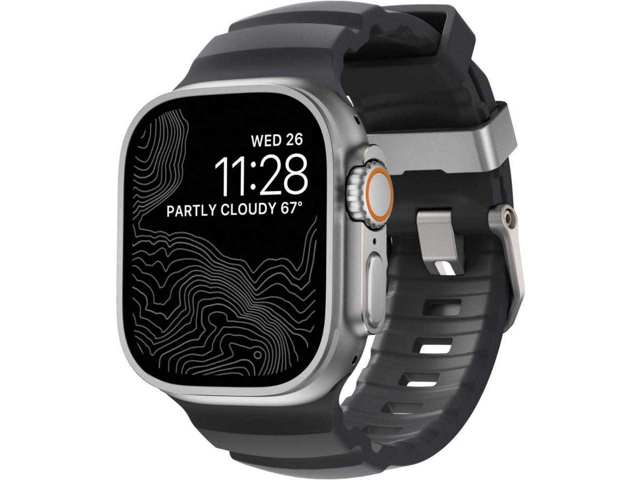 NOMAD Rocky Point Band - Apple Watch (42-49mm)  -  Storm