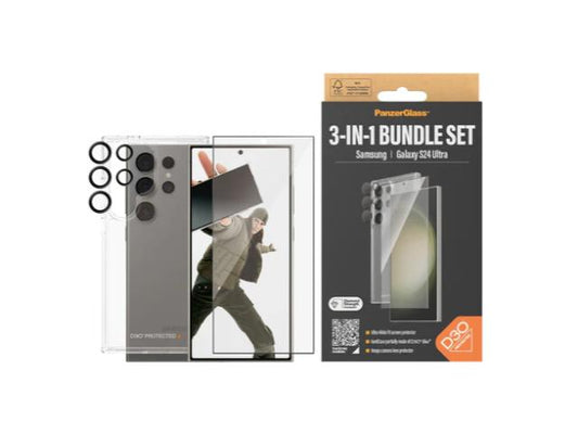 PanzerGlass 3-in-1 Bundle - Samsung GS24 Ultra