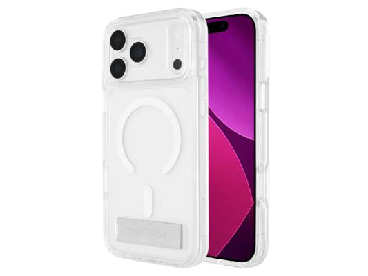 Case-Mate Tough Plus - iPhone 18 Pro Max - Clear w Stand