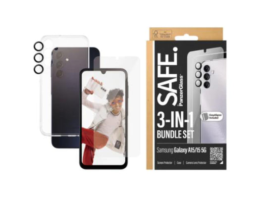 SAFE by Panzer 3 in 1 Bundle - Samsung Galaxy A15/A15 5G