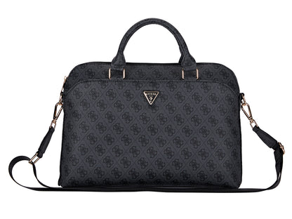 Guess 4G Zipper Pocket -  Laptop Bag 15/16-inch - Black