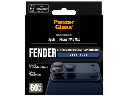 PanzerGlass FENDER Camera Protect- iPhone 17 Pro Max- Blue
