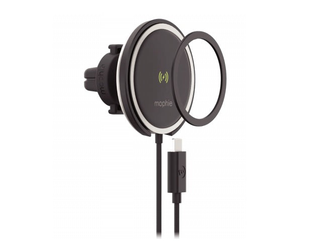 Mophie-UNV Snap+ Wireless Vent Mount - Black