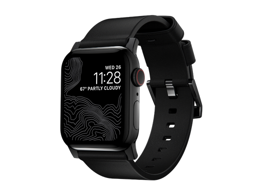 NOMAD Modern Band - 45mm | Black Hardware | Black | Horween