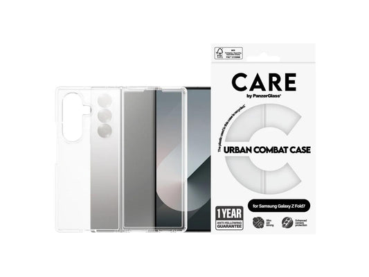 CARE by Panzer Urban Combat- Samsung Galaxy Z Fold 7 - Clear