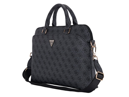 Guess 4G Zipper Pocket -  Laptop Bag 15/16-inch - Black