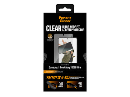 PanzerGlass UWF w. Fasfit in a box - Samsung GS26 Ultra