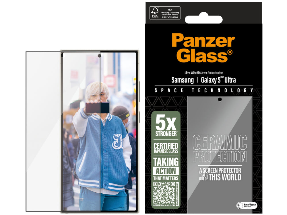 PanzerGlass® Ceramic Screen Protector - Samsung GS25 Ultra