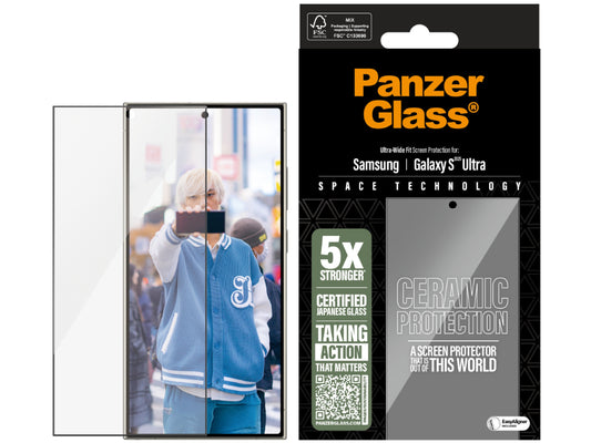 PanzerGlass® Ceramic Screen Protector - Samsung GS25 Ultra