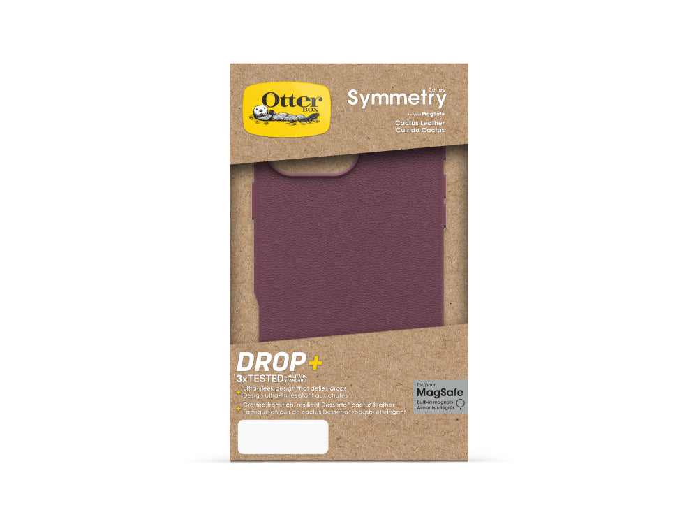 OtterBox Symmetry Cactus - iPhone 16 Pro Max - Maroon
