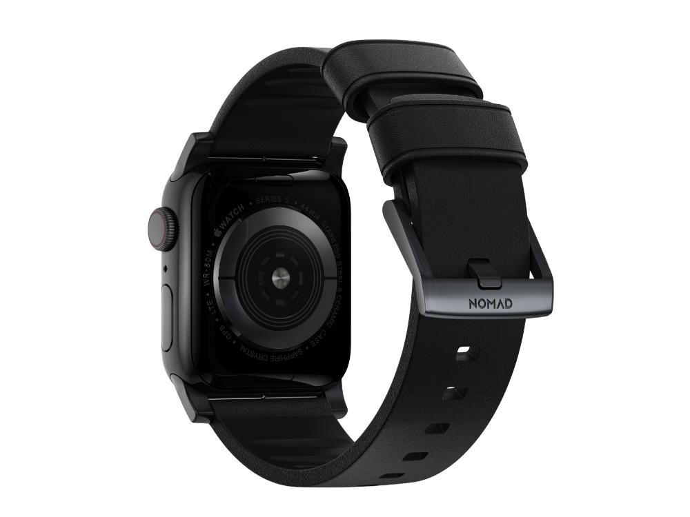 NOMAD Active Band Pro - 45mm | Black Hard | Black Leather