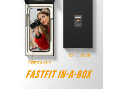PanzerGlass Privacy UWF SP w. FF in-a-box -iPhone 17 Pro Max