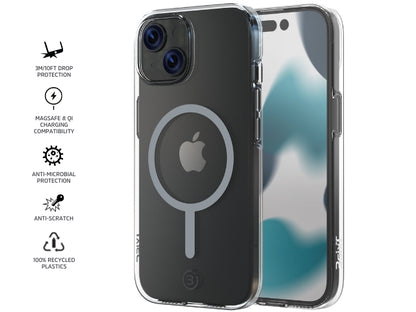 3sixT PureFlex+ - iPhone 17e/16e/15/14 - (MS)(RC)Clear/Clear