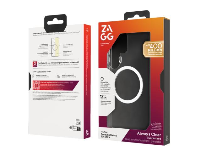 ZAGG Crystal Palace Snap Case - Samsung GS26 Ultra - Clear