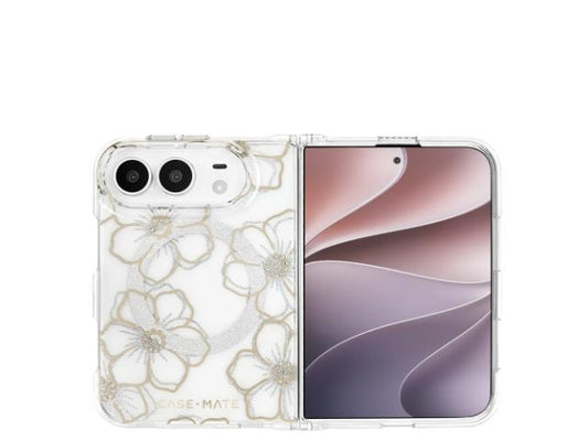 Case-Mate Floral Gems (MS) - iPhone Duo - Gold