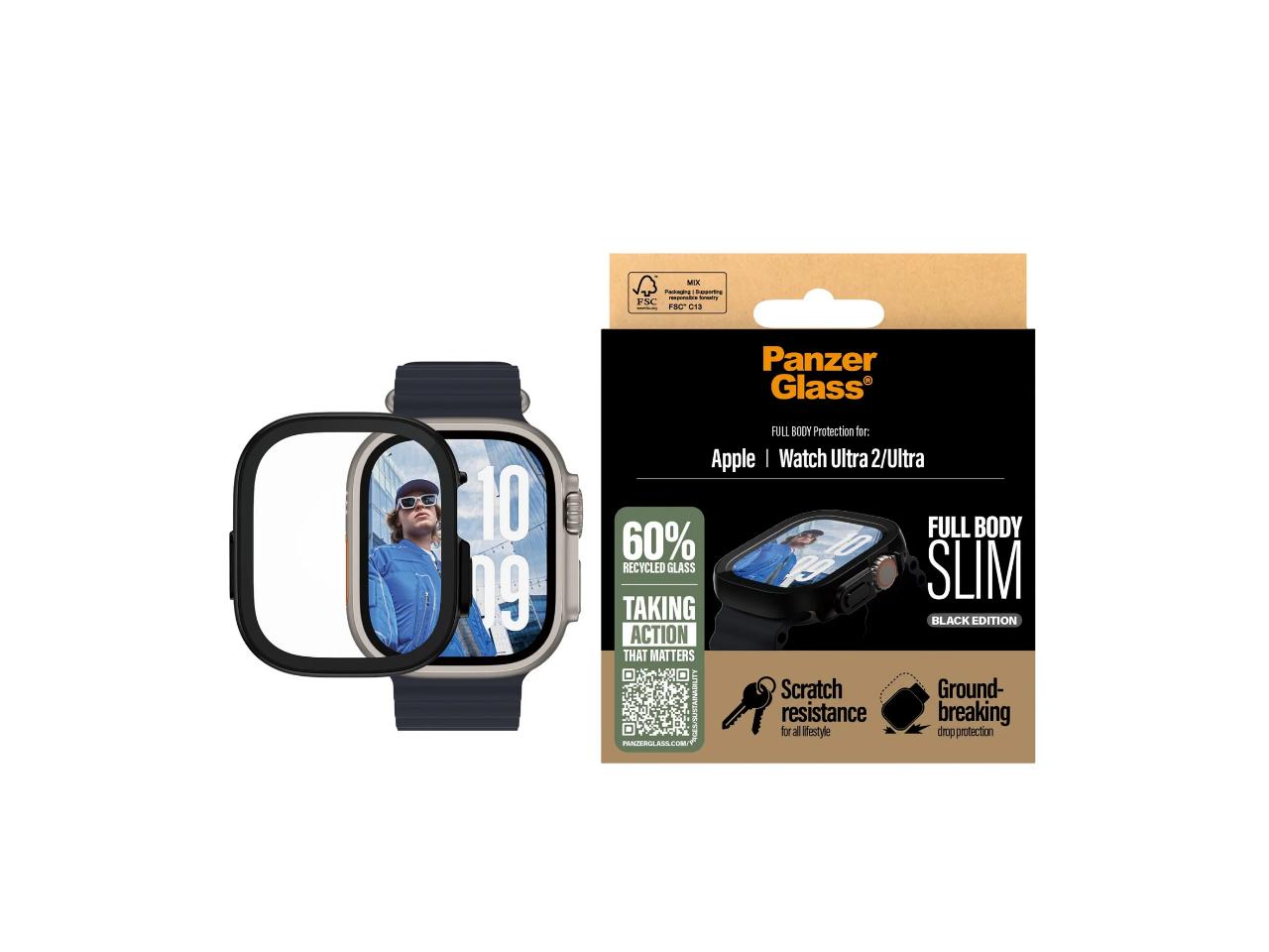 PanzerGlass Snappie SP- Apple Watch Ultra (2024) - Black