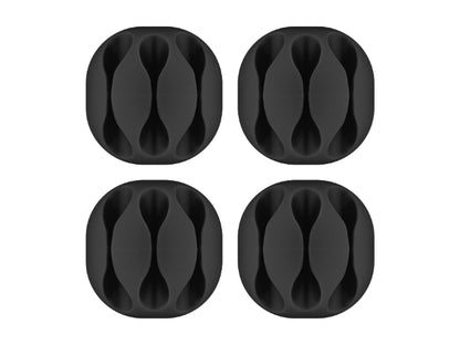 Goobay Cable Management 3 Slots  black