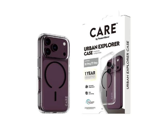 CARE by Panzer Urban Explorer (MS) - iPhone 18 Pro - Clr/Blk