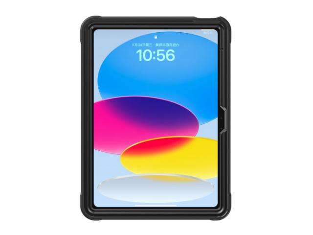 3sixT Rugged All One - iPad 10.9/11 Gen 10/A16 - Clear/Black