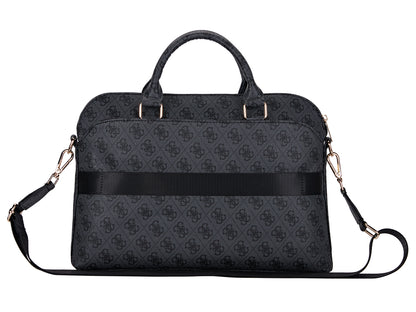 Guess 4G Zipper Pocket -  Laptop Bag 15/16-inch - Black