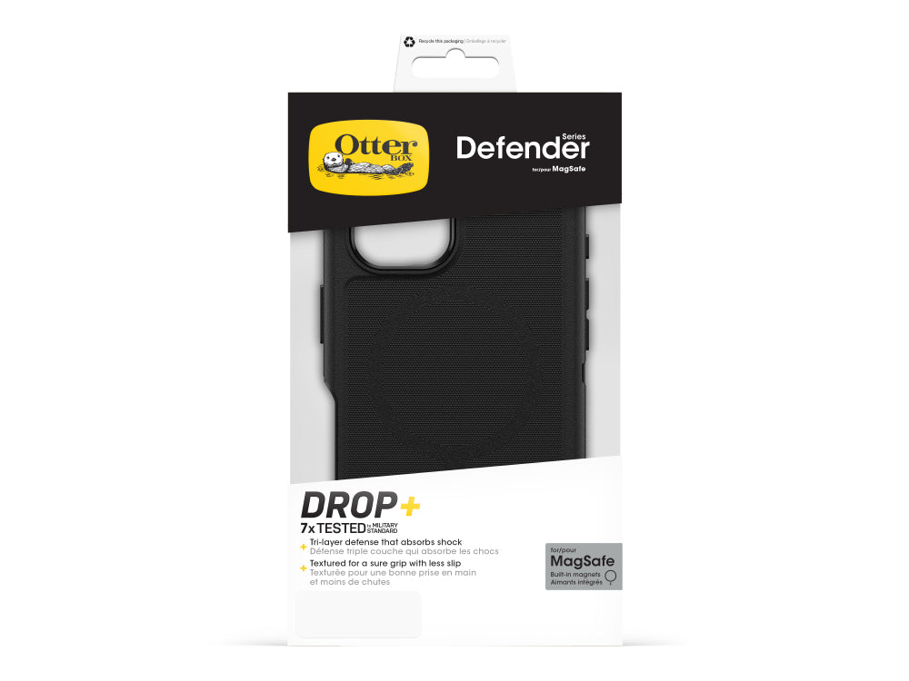 OtterBox Defender MagSafe - iPhone 16 - Black