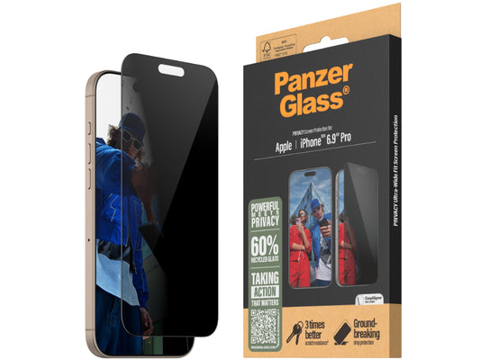 PanzerGlass UWF Privacy SP -iPhone 16 Pro Max