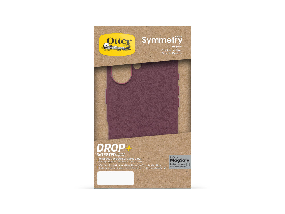 OtterBox Symmetry Cactus - iPhone 16 - Maroon