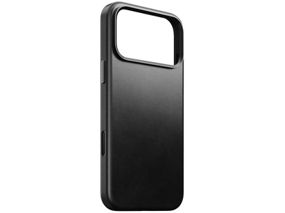 NOMAD Traditional Leather - iPhone 17 Pro - Black Horween