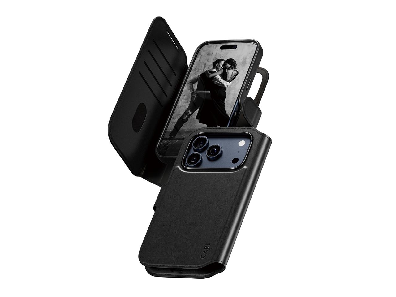 CARE by Panzer Feature Tango (MS) - iPhone 17 Pro - Black