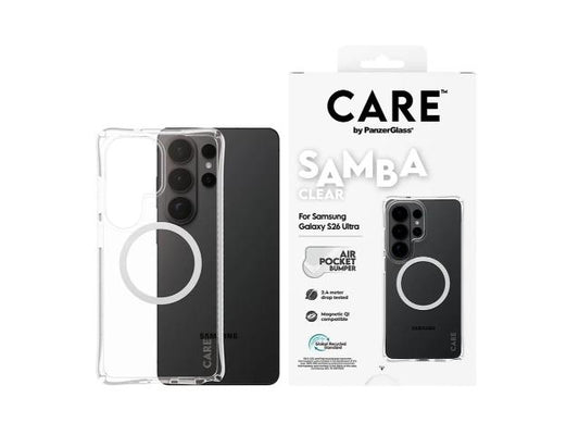 CARE by Panzer Samba (MS) - Samsung GS26 Ultra - Clear/Wht