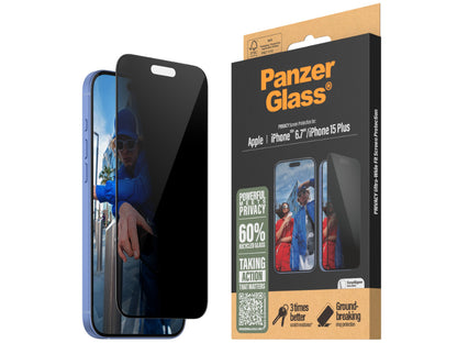 PanzerGlass UWF Privacy SP -iPhone 16 Plus