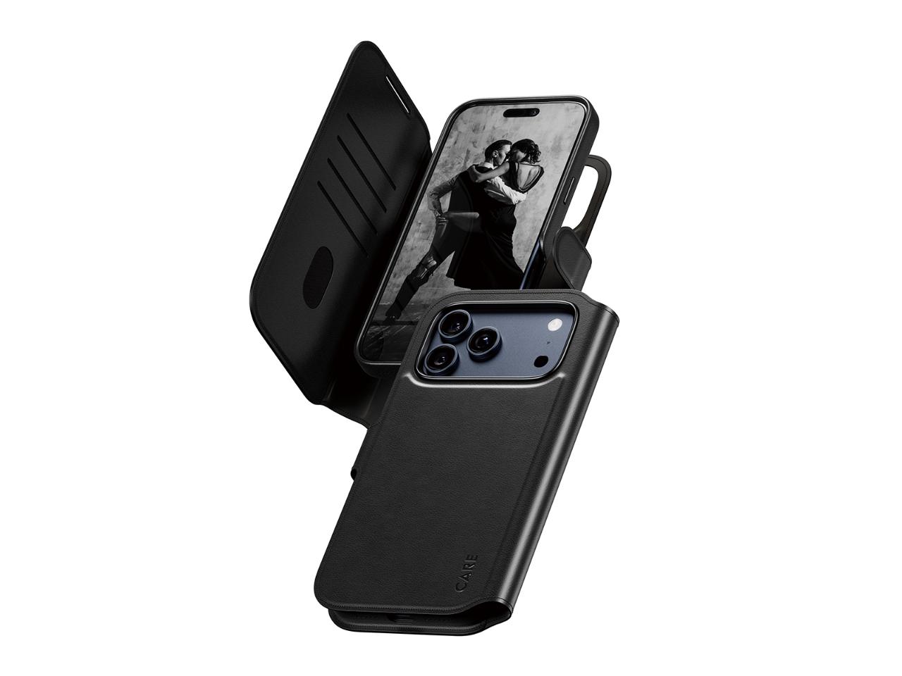 CARE by Panzer Feature Tango (MS) - iPhone 17 Pro Max -Black