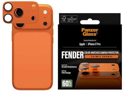 PanzerGlass FENDER Camera Protect- iPhone 17 Pro- Orange
